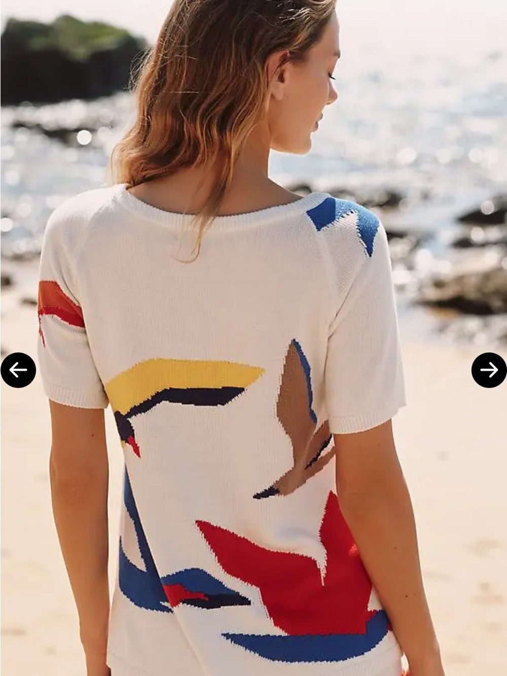 Anthropologie Celandine Seagull sweater - Picture 3 of 9